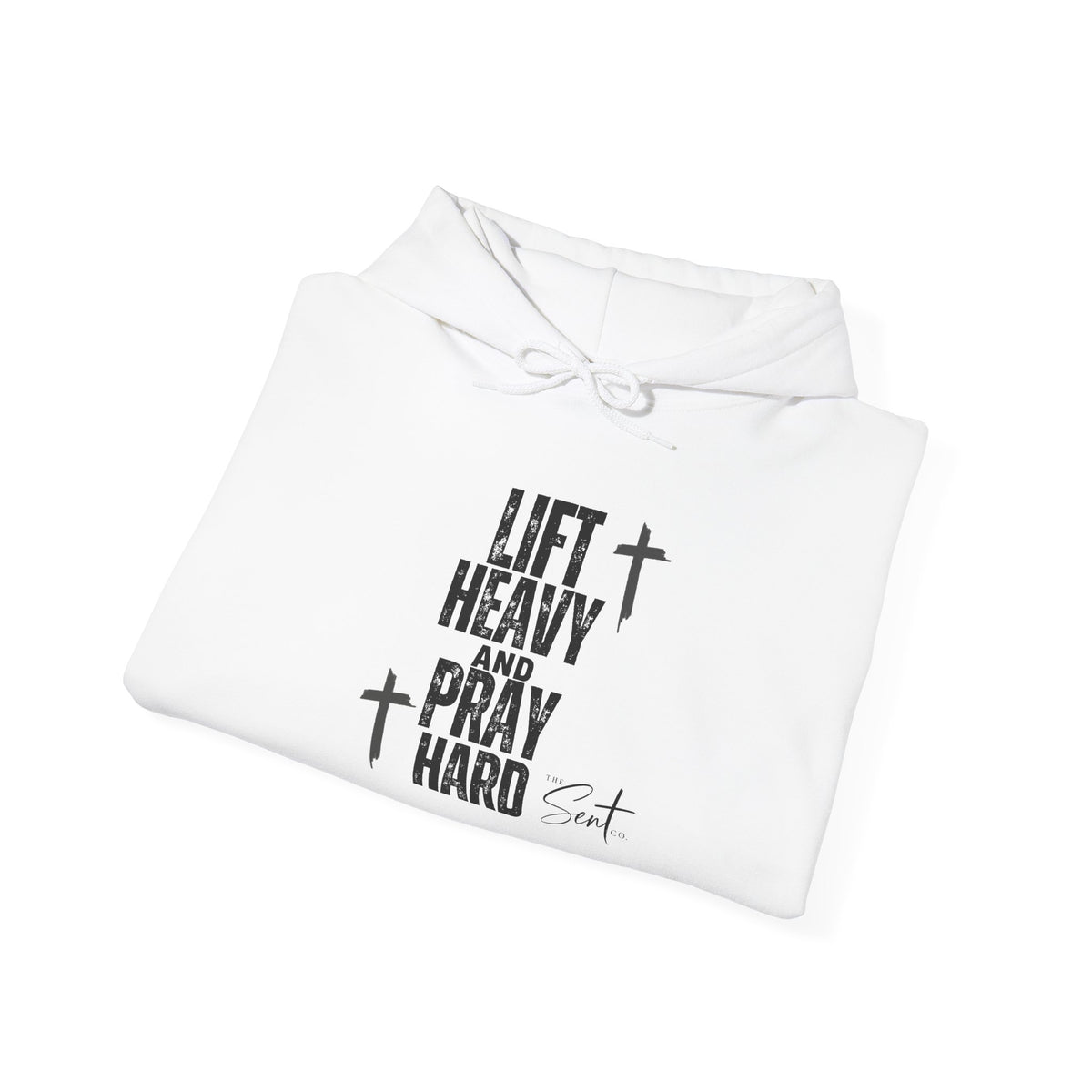 Lift Heavy And Pray Hard-Hoodie
