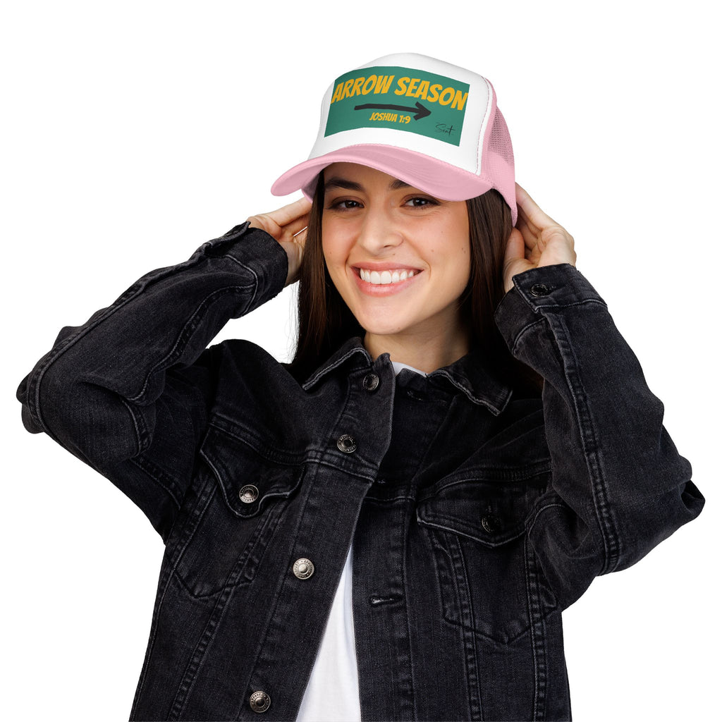 Trucker Hat — "Arrow Season" Foam Front Cap | Outdoors & Archery Hat