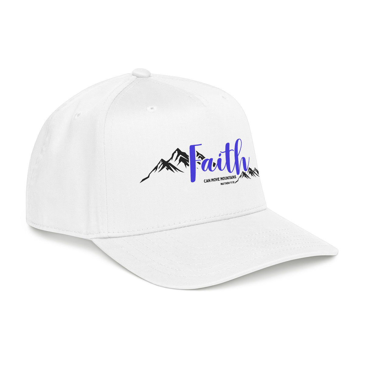 Faith Mountain Baseball Cap — Inspirational Outdoor Hat